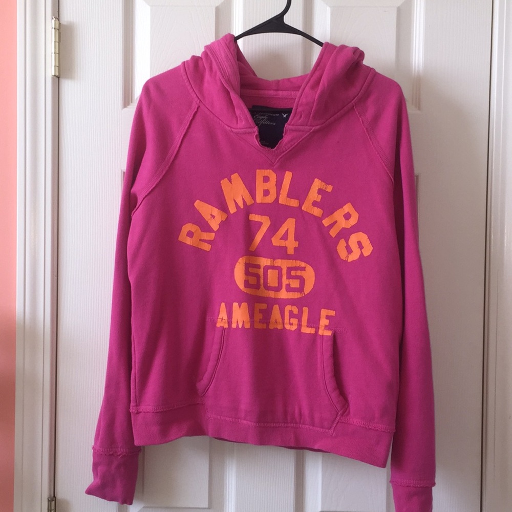 American eagle sweatshirt.